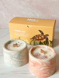 Starling - Marble Stone Jar Candle