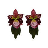 Orchid Colorful Earrings