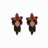 Orchid Colorful Earrings