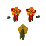 Orchid Colorful Earrings