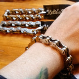 Recycled Bike Chain Bracelet