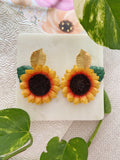 Sunflower Earrings