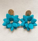 Lotus Flower Earrings