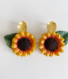 Sunflower Earrings