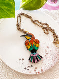Woodpecker Necklace