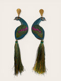 Peacock Earrings