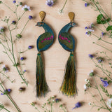 Peacock Earrings