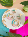 Handbeaded Boho Earrings