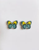 Buckeye Butterfly Earrings