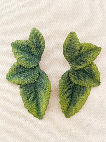 Nogal Leaf Earrings