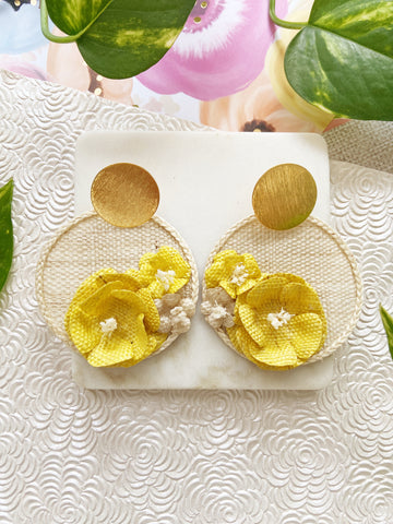 Flower Earrings 14K Yellow Gold | Kay