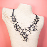 Star Upcycle Rubber Necklace