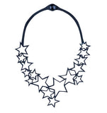 Star Upcycle Rubber Necklace