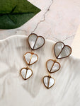 Hearts Dangling Earrings