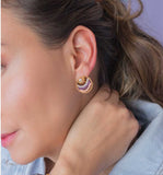 Hand Beaded Mini Studs
