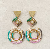 Handbeaded Boho Earrings